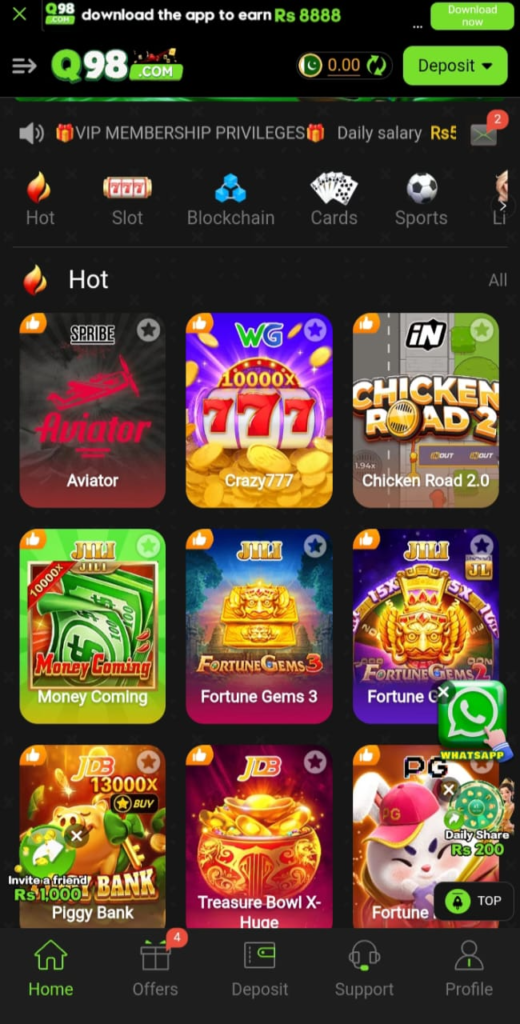 Q98 Game