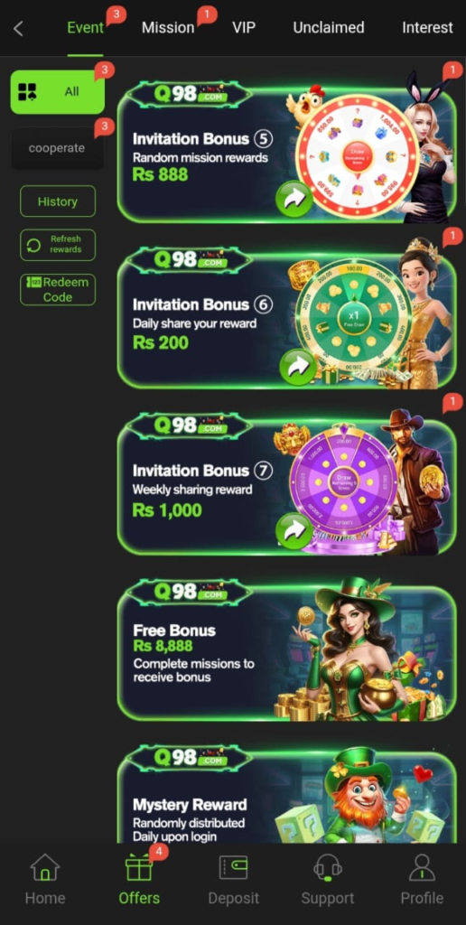 Q98 Game