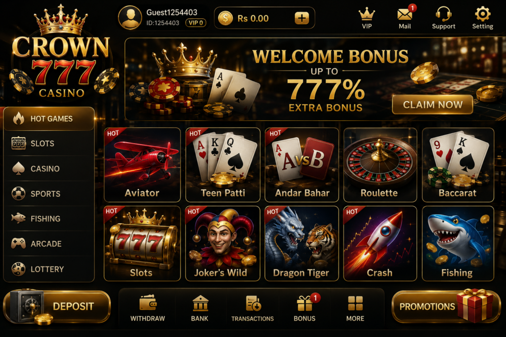 Crown 777 Game